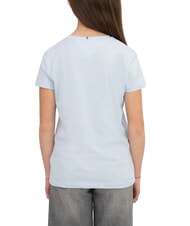 TOMMY HILFIGER KIDS BIMBA Camiseta de manga corta azul ventoso - Camiseta ni&ntilde;o - 3