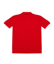 TOMMY HILFIGER TH Polo de algod&oacute;n de manga corta rojo primario - camisa polo - 3