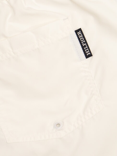 TH Pantalones cortos de traje de ba&ntilde;o blanco - Trajes de ba&ntilde;o