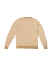 TOMMY HILFIGER TH Su&eacute;ter de mezcla de algod&oacute;n rosa cl&aacute;sico / blanco &oacute;ptico - Su&eacute;teres de los hombres - 4