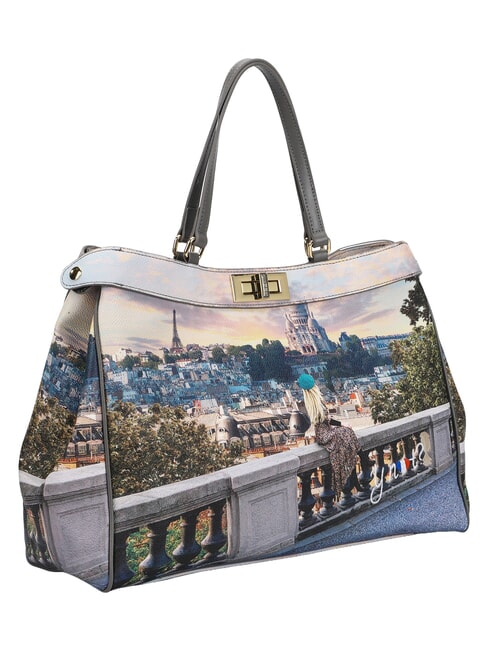 YESBAG Bolso de hombro XL par&iacute;s / cor - Bolsos Mujer