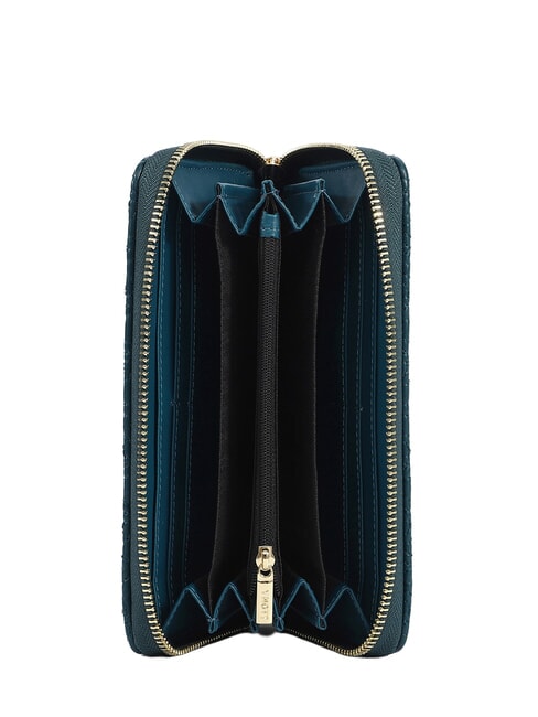 STYLE Cartera grande con cremallera. gasolina - Carteras Mujer