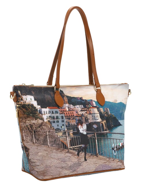 YESBAG Bolso de compras grande, bolso de hombro costa invernal - Bolsos Mujer