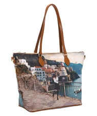 YNOT YESBAG Bolso de compras grande, bolso de hombro costa invernal - Bolsos Mujer - 2
