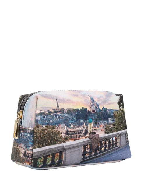 YESBAG Estuche de belleza tipo ba&uacute;l par&iacute;s / cor - Neceser