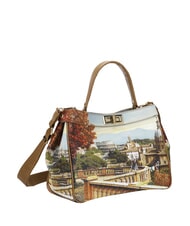 YNOT YESBAG Bolso de mano L, con correa para el hombro paisaje de Roma - Bolsos Mujer - 2