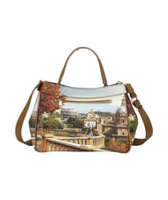 YNOT YESBAG Bolso de mano L, con correa para el hombro paisaje de Roma - Bolsos Mujer - 3
