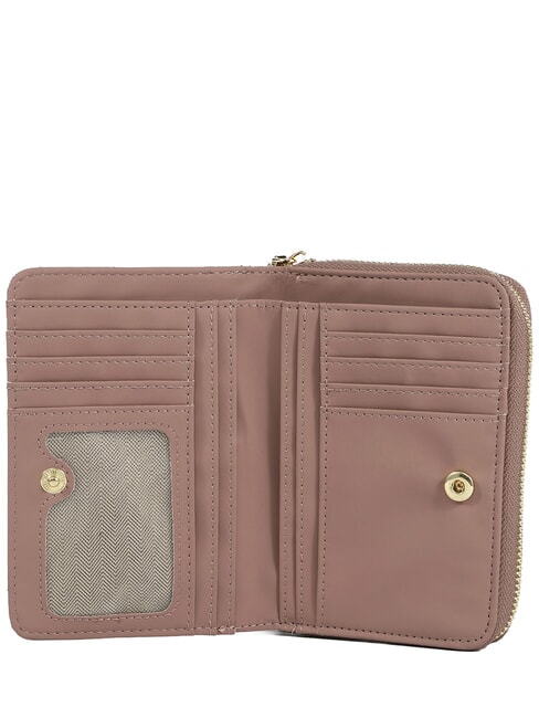 FASHIONOPOLY Cartera mediana, con cremallera. rubor - Carteras Mujer