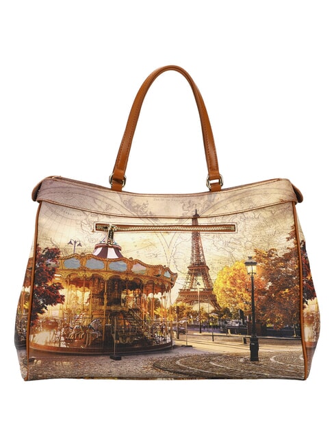 YESBAG Bolso de hombro XL Par&iacute;s divertido - Bolsos Mujer