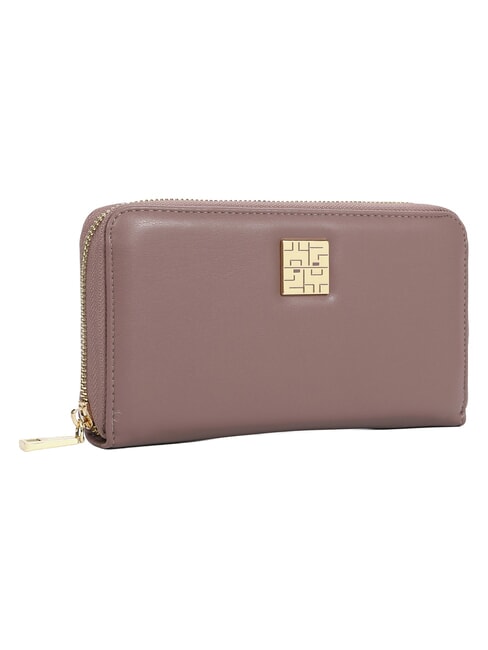 LADY Cartera grande con cremallera. color de malva - Carteras Mujer