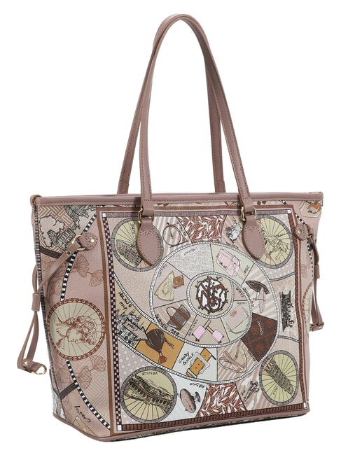 FASHIONOPOLY Bolsa de compras, bolso de hombro rubor - Bolsos Mujer