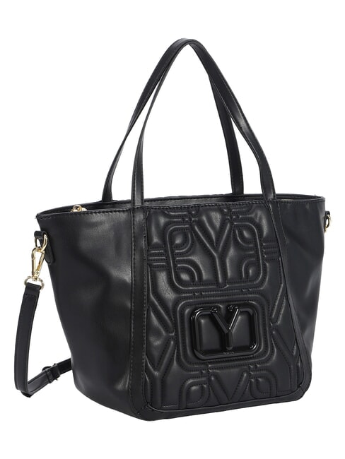STYLE Bolso de compras de hombro, con correa para el hombro. NEGRO - Bolsos Mujer