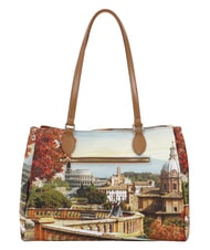 YNOT YESBAG Bolso de hombro M paisaje de Roma - Bolsos Mujer - 3