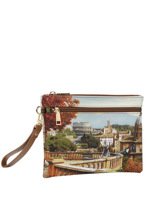 YESBAG Bolso de mano M con pu&ntilde;o paisaje de Roma - Carteras Mujer