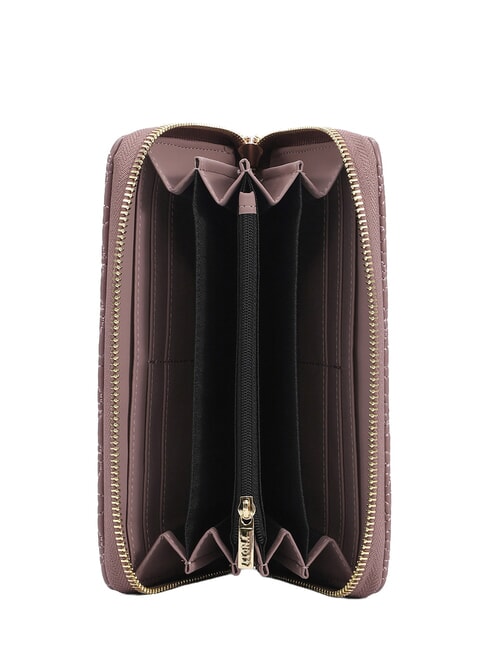 STYLE Cartera grande con cremallera. color de malva - Carteras Mujer
