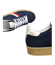 SERAFINI MC ENROE Zapatillas de cuero azul blanco rojo - Zapatos Hombre - 5