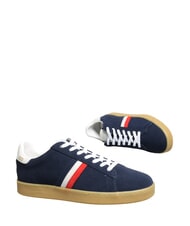 SERAFINI MC ENROE Zapatillas de cuero azul blanco rojo - Zapatos Hombre - 6