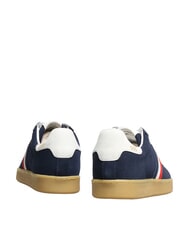 SERAFINI MC ENROE Zapatillas de cuero azul blanco rojo - Zapatos Hombre - 4