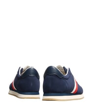 SERAFINI ROME Zapatillas de cuero azul francia rojo - Zapatos Hombre - 4