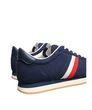 SERAFINI ROME Zapatillas de cuero azul francia rojo - Zapatos Hombre - 6