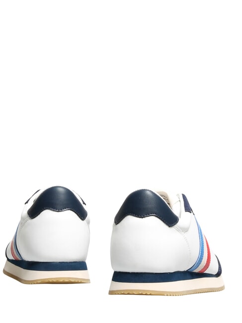 ROME Zapatillas de cuero blanco azul francia - Zapatos Hombre