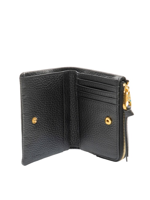 SOFTY Cartera plana de piel negro - Carteras Mujer