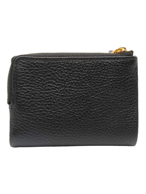 SOFTY Cartera plana de piel negro - Carteras Mujer
