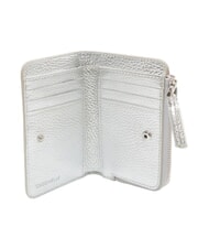 COCCINELLE TASSEL Cartera de piel granulada SILVER - Carteras Mujer - 2