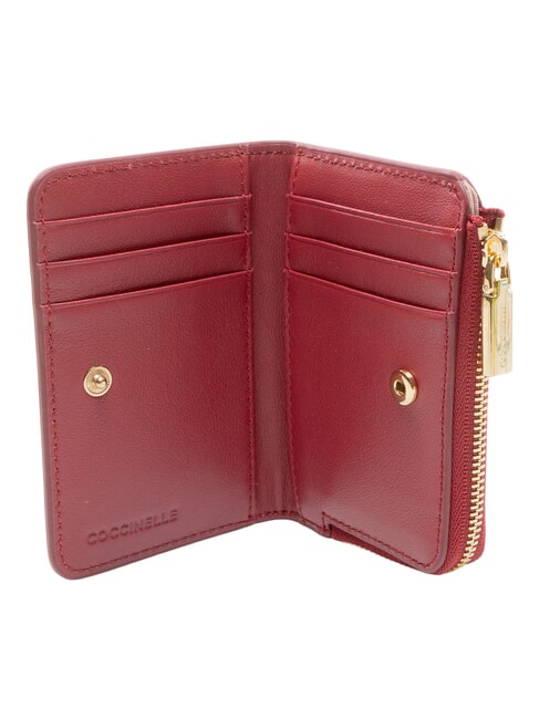 METALLIC PATENT Cartera de cuero sangr&iacute;a - Carteras Mujer