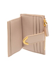 COCCINELLE DEW Tarjetero de piel con monedero rosetas - Carteras Mujer - 2