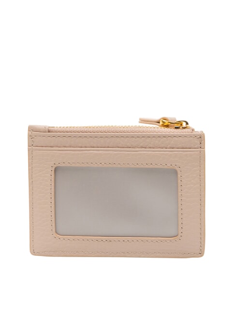 DEW Tarjetero de piel con monedero rosetas - Carteras Mujer