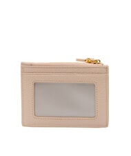 COCCINELLE DEW Tarjetero de piel con monedero rosetas - Carteras Mujer - 3