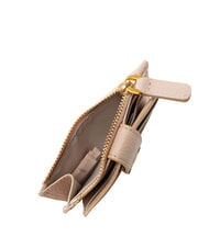 COCCINELLE DEW Tarjetero de piel con monedero rosetas - Carteras Mujer - 4