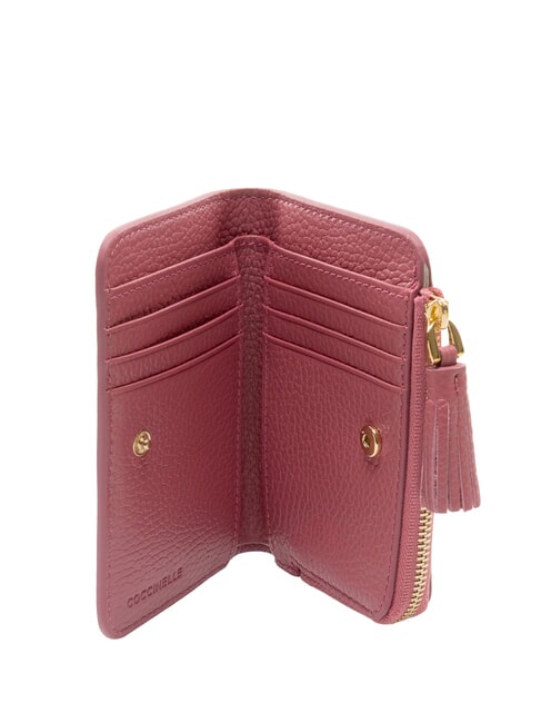 TASSEL Cartera de piel granulada palo de rosa - Carteras Mujer
