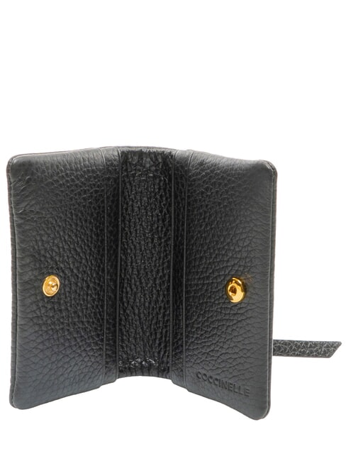 SOFTY Cartera de cuero negro - Carteras Mujer