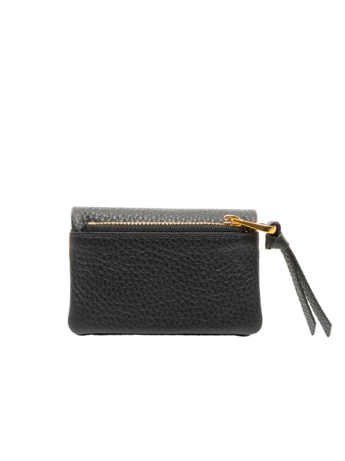SOFTY Cartera de cuero negro - Carteras Mujer