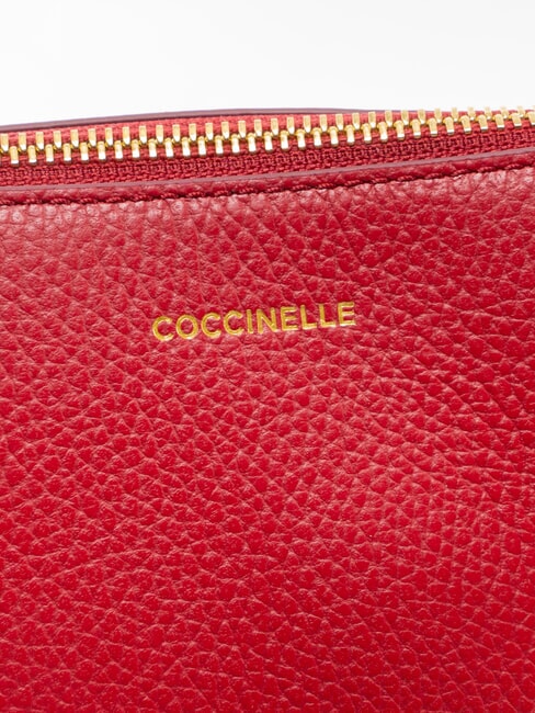 CHERRY Bolso de hombro de piel sangr&iacute;a - Bolsos Mujer