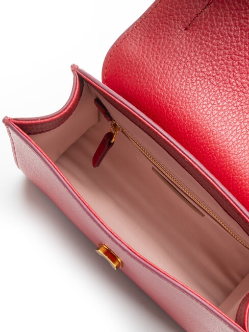 DEW Bolso de mano con correa para el hombro. sangr&iacute;a - Bolsos Mujer
