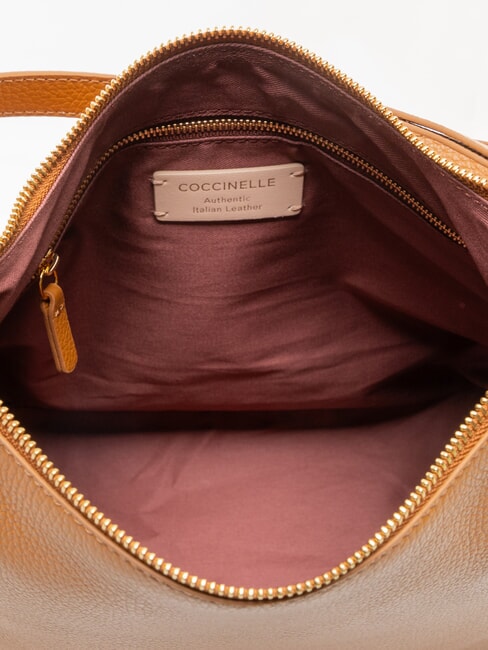 CHERRY Bolso de hombro de piel CUIR - Bolsos Mujer