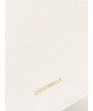 COCCINELLE DEW Minibolso de hombro blanco - Bolsos Mujer - 5