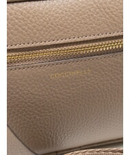 COCCINELLE JINNY Minibolso de hombro topo c&aacute;lido - Bolsos Mujer - 5