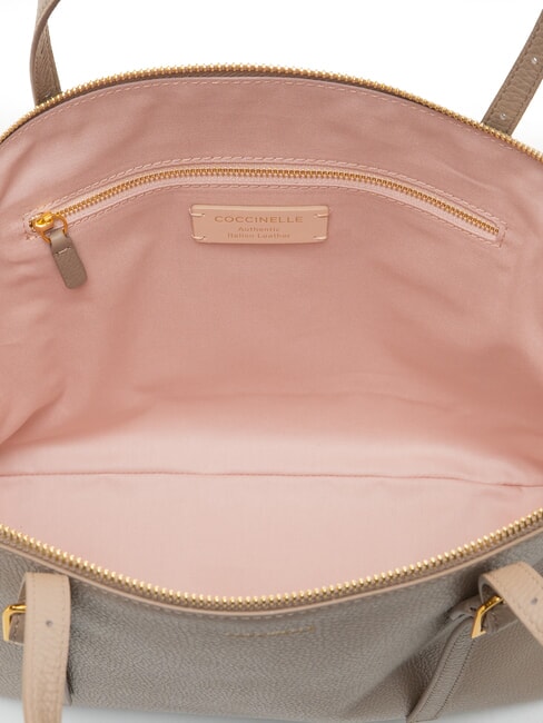 CHERRY Bolso de hombro de piel topo c&aacute;lido - Bolsos Mujer