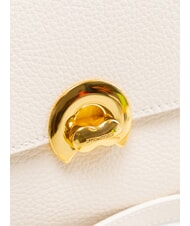 COCCINELLE BINXIE Minibolso con correa para el hombro blanco - Bolsos Mujer - 4