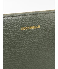 COCCINELLE CHERRY Bolso de hombro de piel algas - Bolsos Mujer - 3