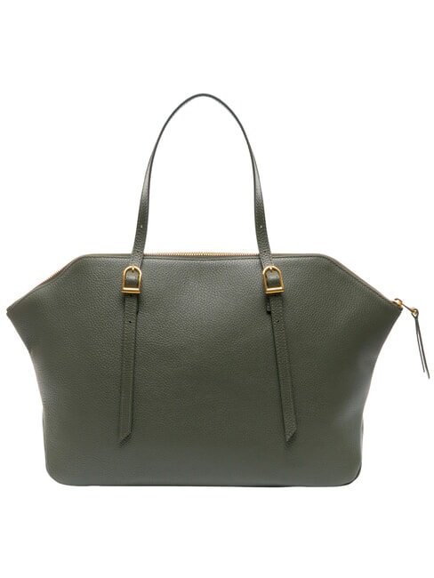 CHERRY Bolso de hombro de piel algas - Bolsos Mujer