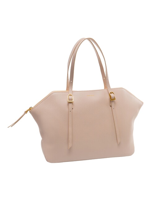CHERRY Bolso de hombro de piel rosetas - Bolsos Mujer
