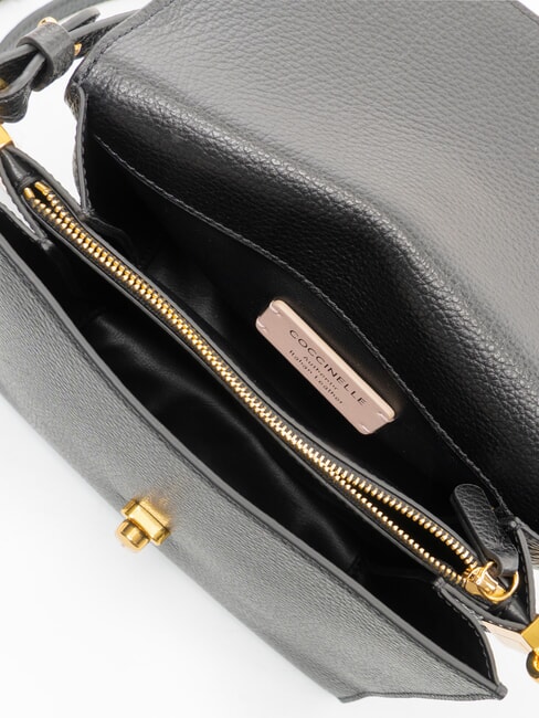 BINXIE Bolso de mano con correa para el hombro. negro - Bolsos Mujer