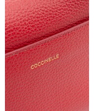 COCCINELLE BINXIE Minibolso con correa para el hombro sangr&iacute;a - Bolsos Mujer - 5