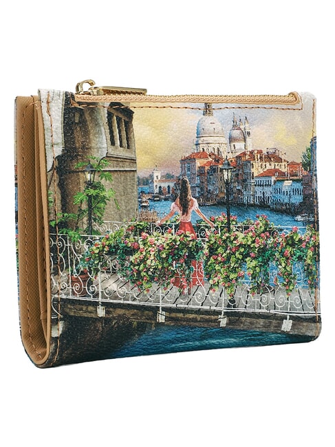 YESBAG Cartera estampada canal florido - Carteras Mujer