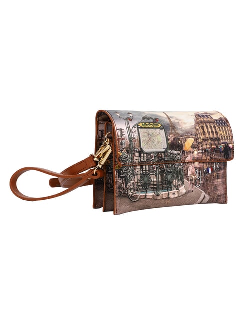 YESBAG Minibolso de hombro Metro de Par&iacute;s - Bolsos Mujer